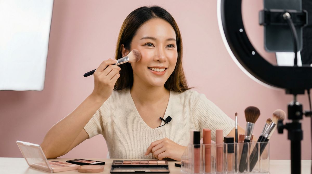 偷拍泄密美妆视频教程